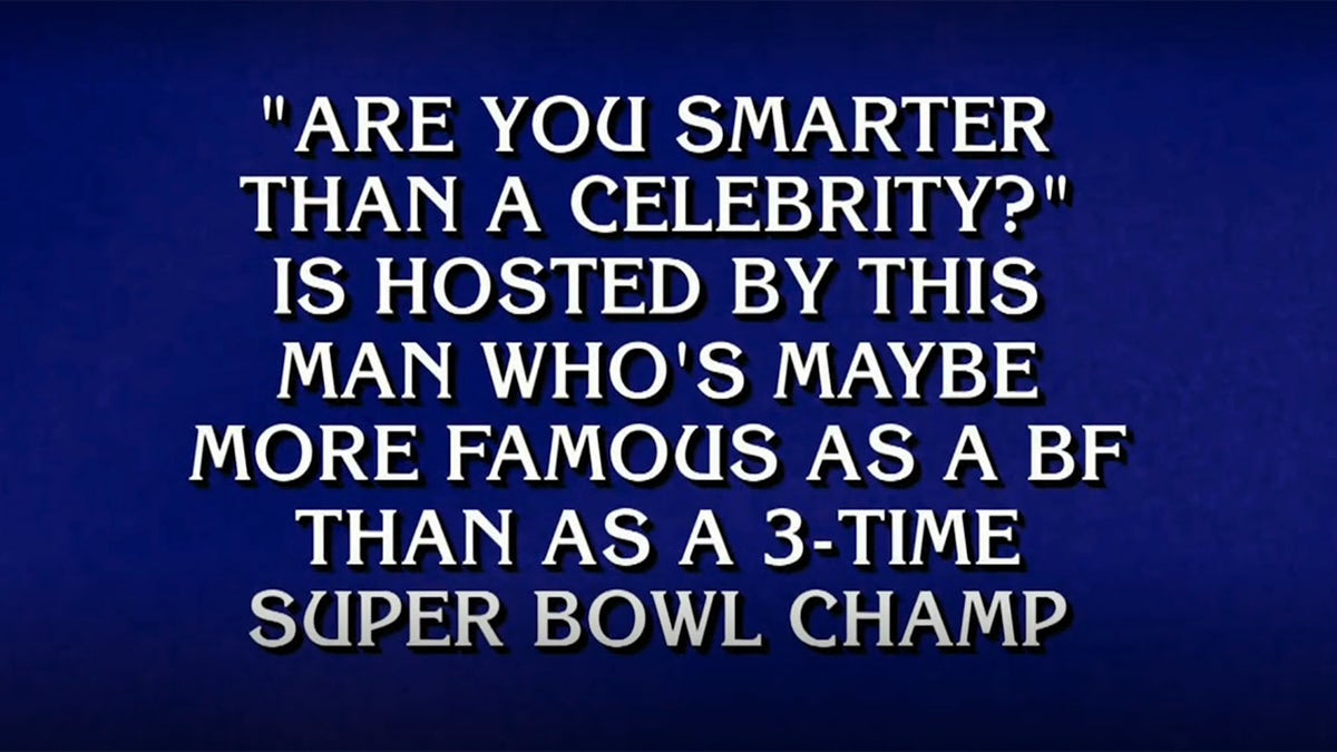 jeopardy clue, taylor swift and travis kelce