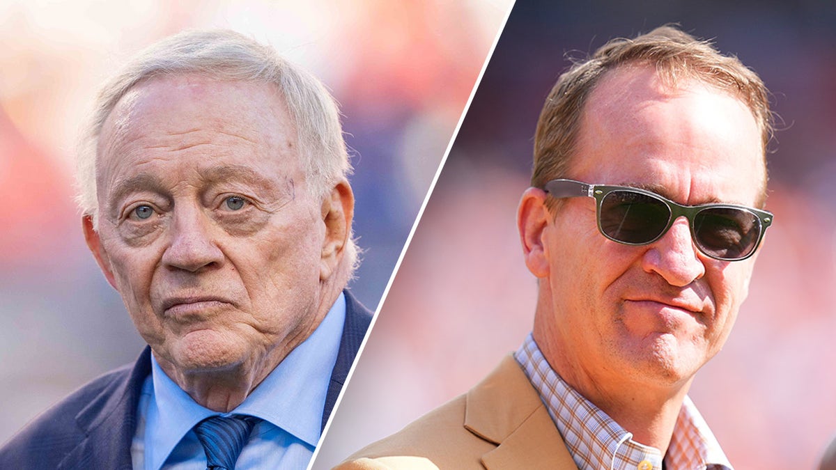 Jerry Jones dan Peyton Manning