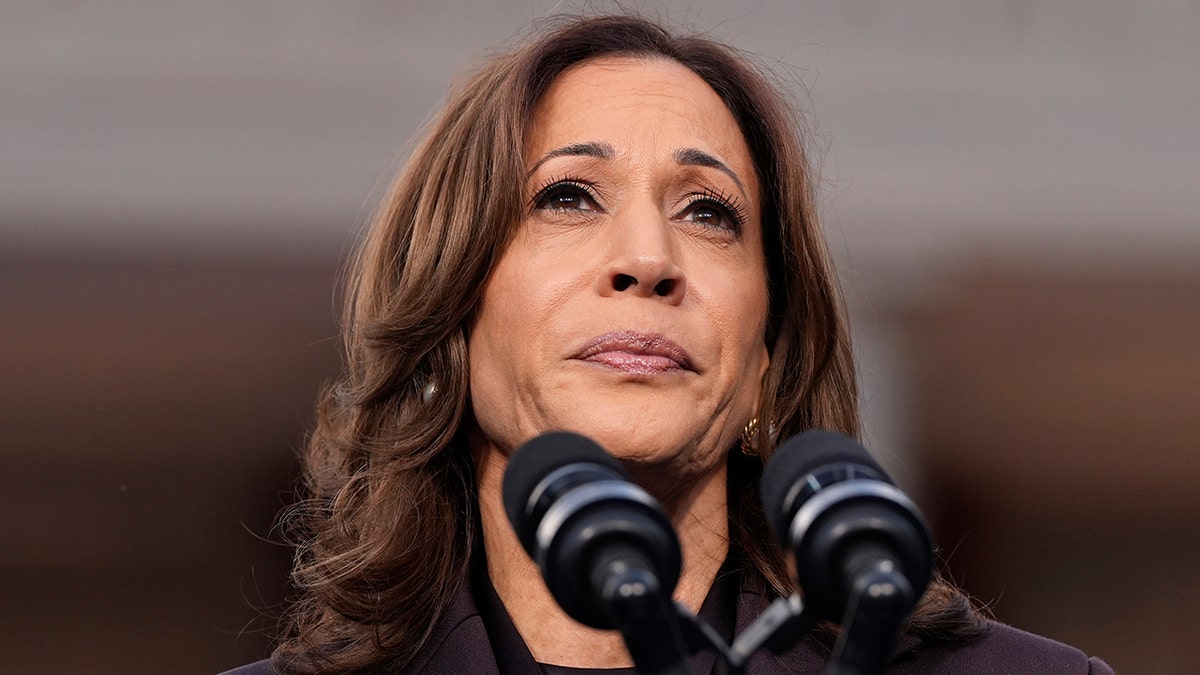 kamala harris closeup shot