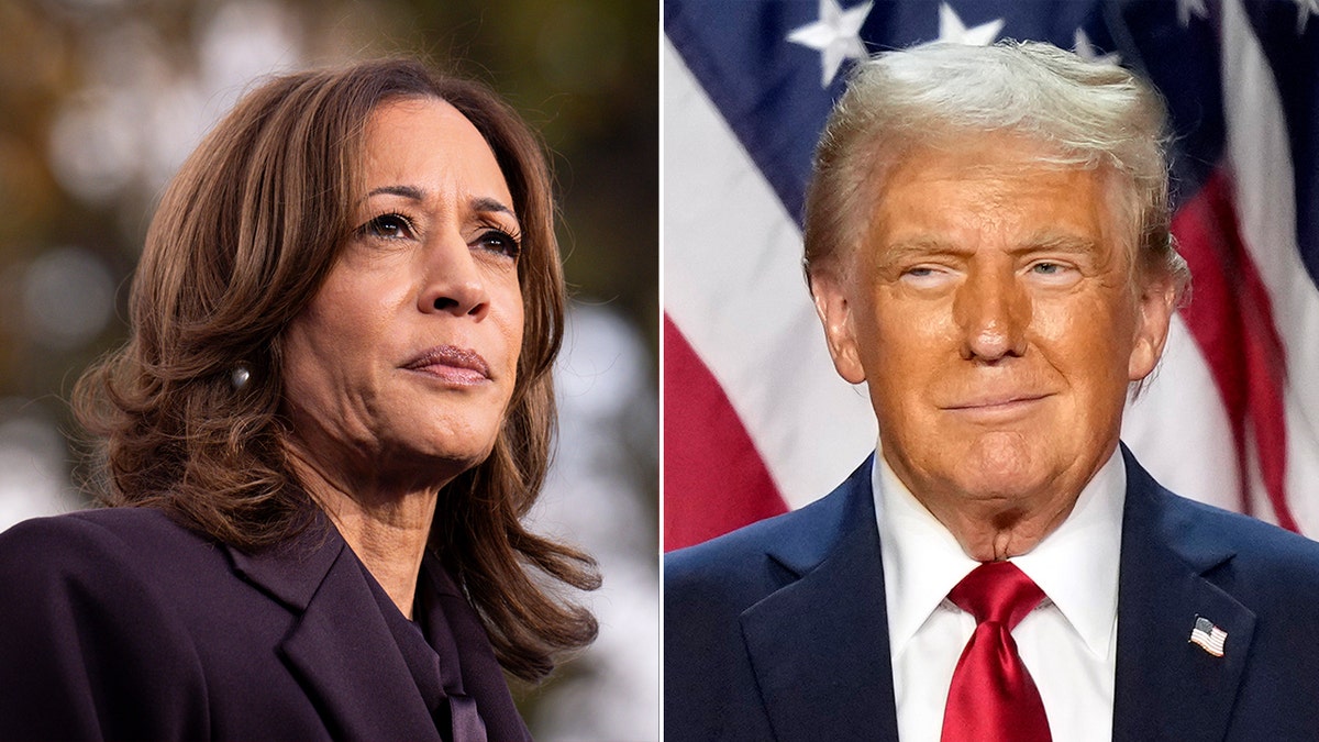 Kamala Harris and Donald Trump