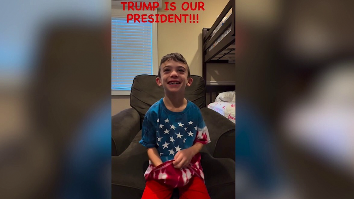 Young Trump supporter with rare brain disorder surprised by president ...