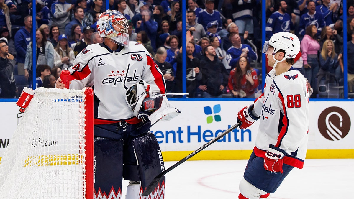 Charlie Lindgren and Andrew Mangiapane