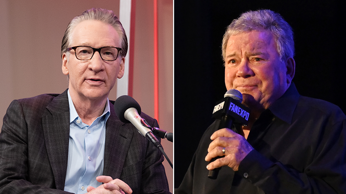 Bill Maher and William Shatner