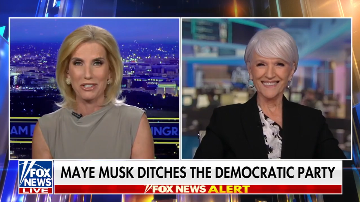 Maye Musk speaks with Laura Ingraham