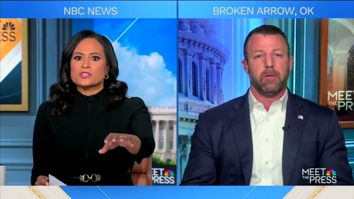 Kristen Welker and Sen. Markwayne Mullin