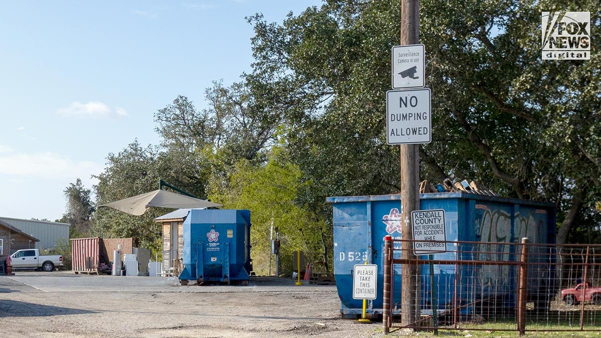 Scene shot Brad Simpon after his wife's wife's wife was lost in San Antonio Texas