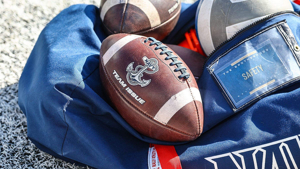 A Navy football