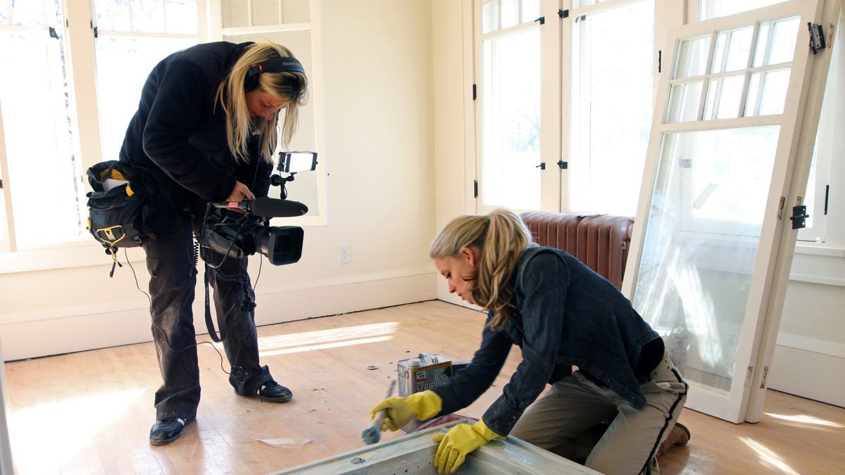 A photo of Nicole Curtis on Rehab Addict