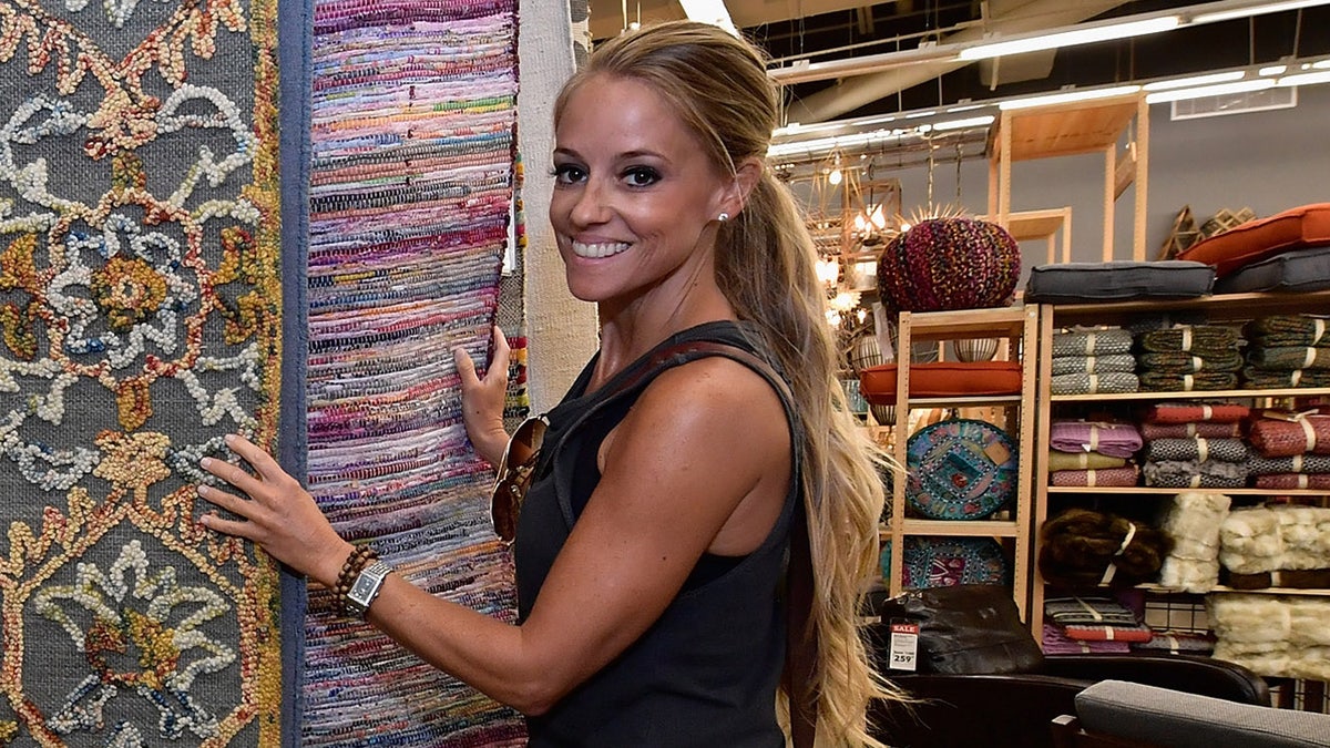 A photo of Nicole Curtis shopping