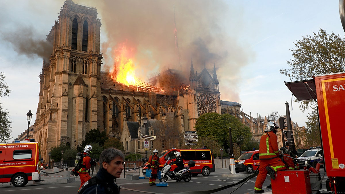 Notre Dame fire