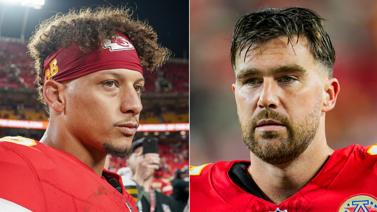 Patrick Mahomes and Travis Kelce play together