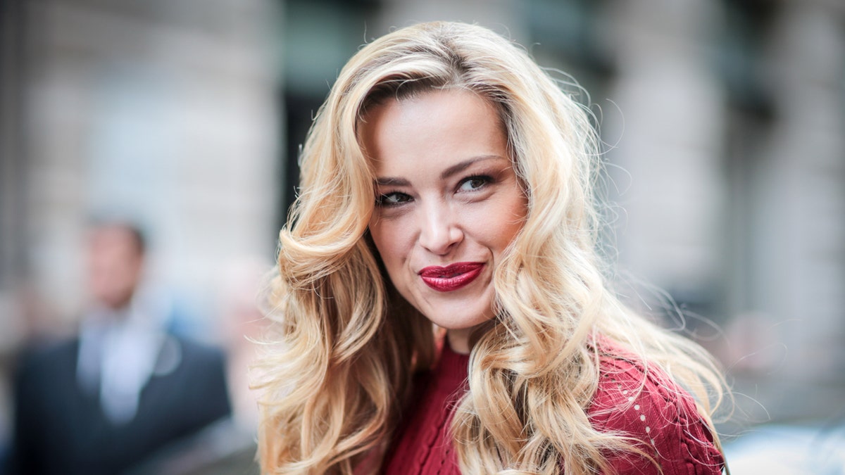 Petra Nemcova poses for a modeling photo