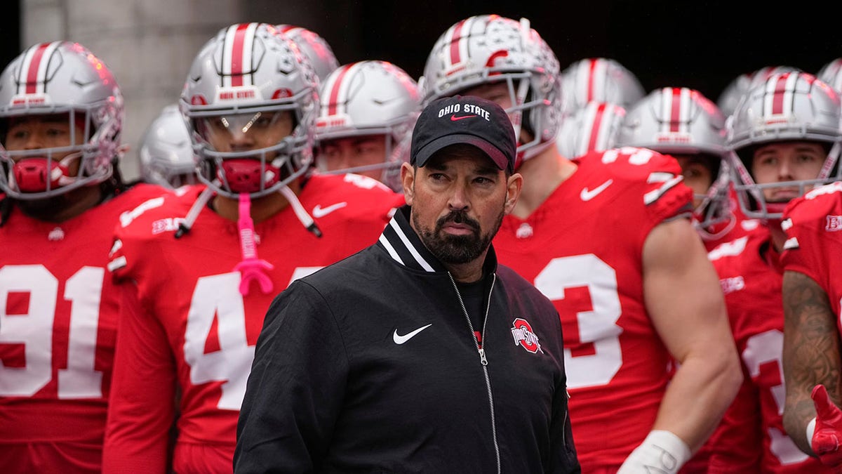 Ryan Day looks connected  during a game