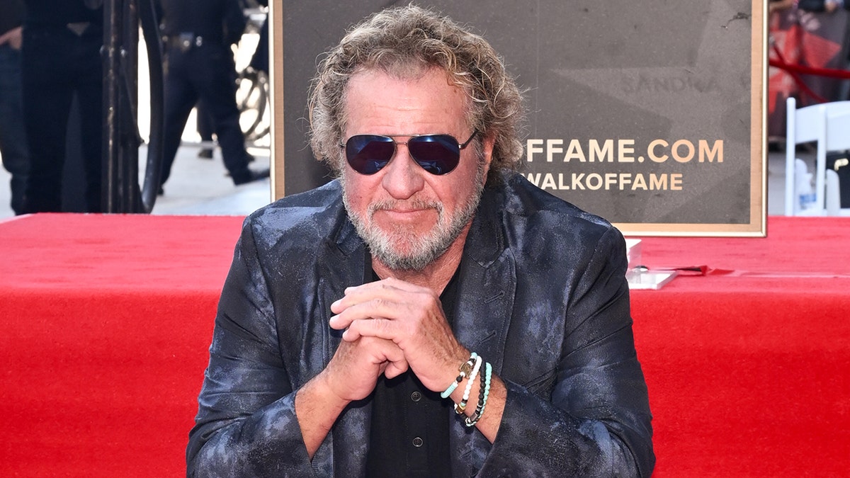 Sammy Hagar on the Hollywood Walk of Fame