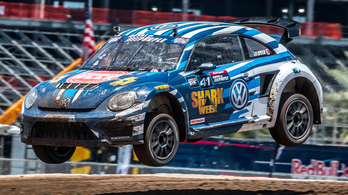 Kecepatan Scott di Rallycross