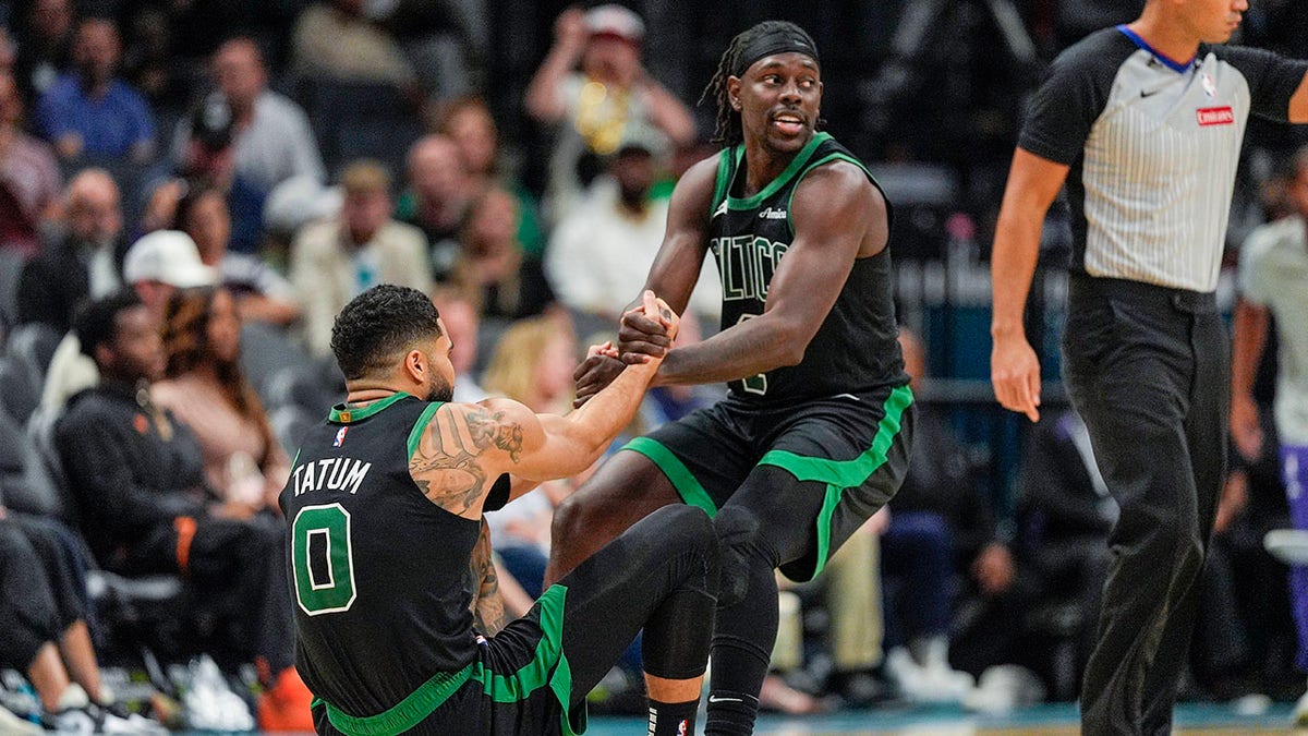 Jayson Tatum Jrue Holiday