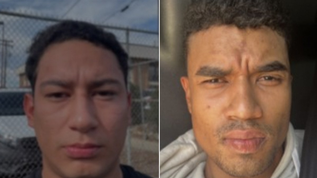 Denyeer Aramillo Meneses, 23, and Edison Pena Angulo, 25