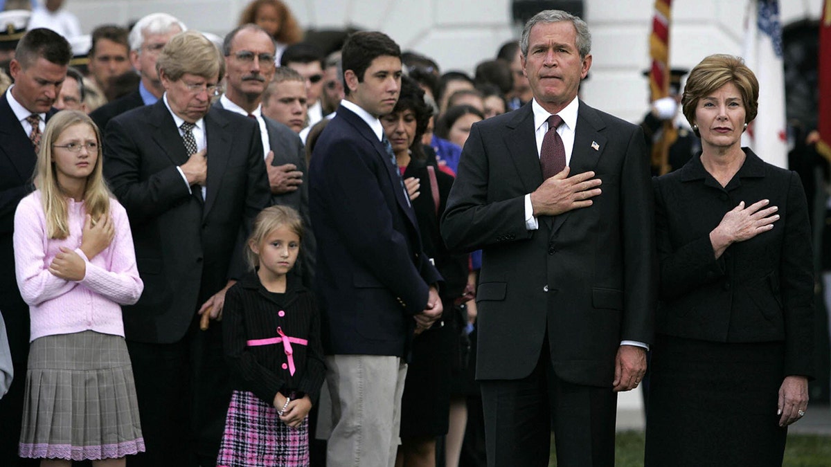 Ted Olson and George W. Bush