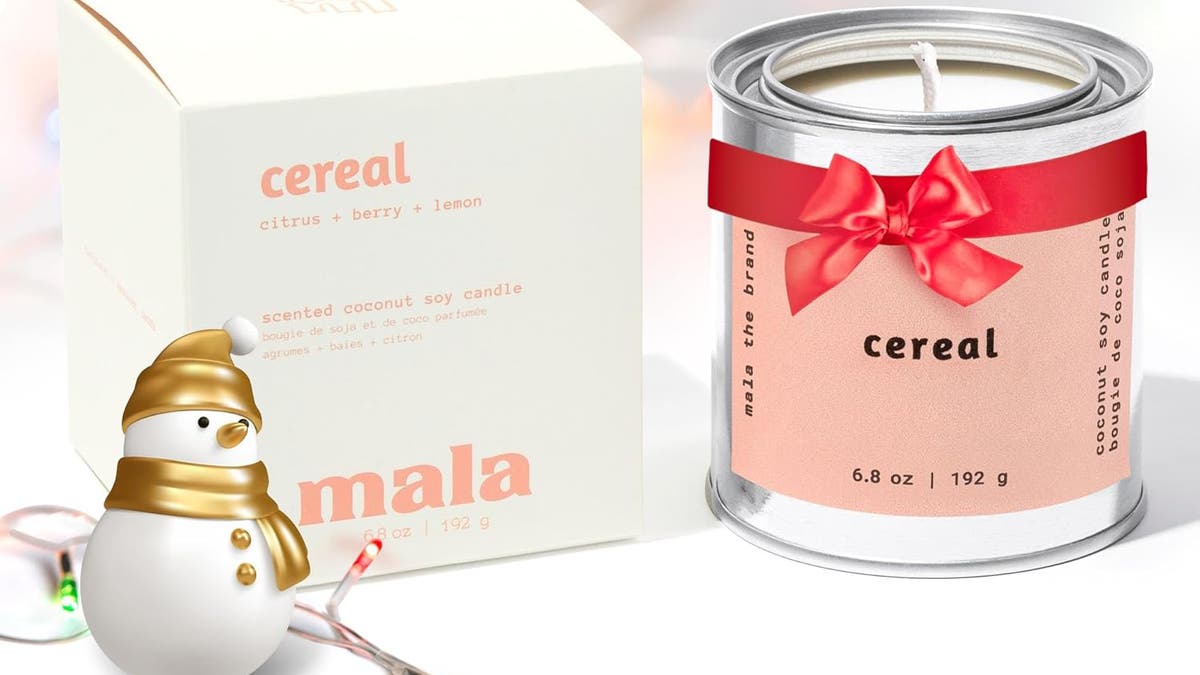 This candle smells like your favorite cereal.