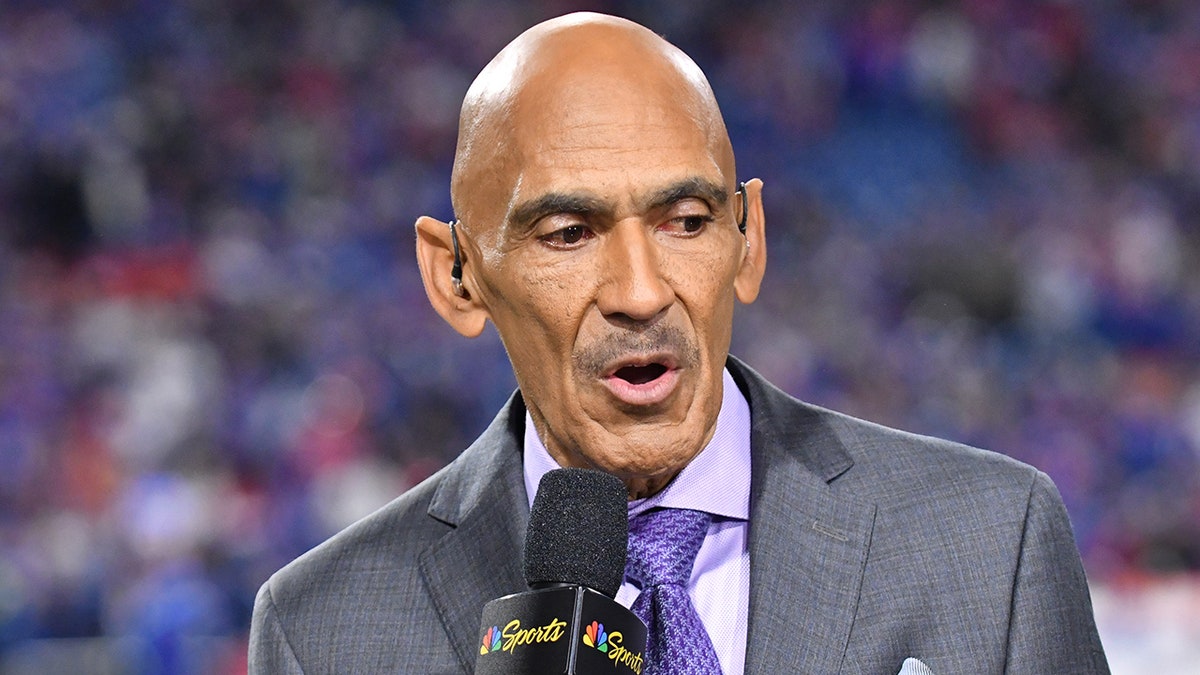 Tony Dungy astatine  Bills game