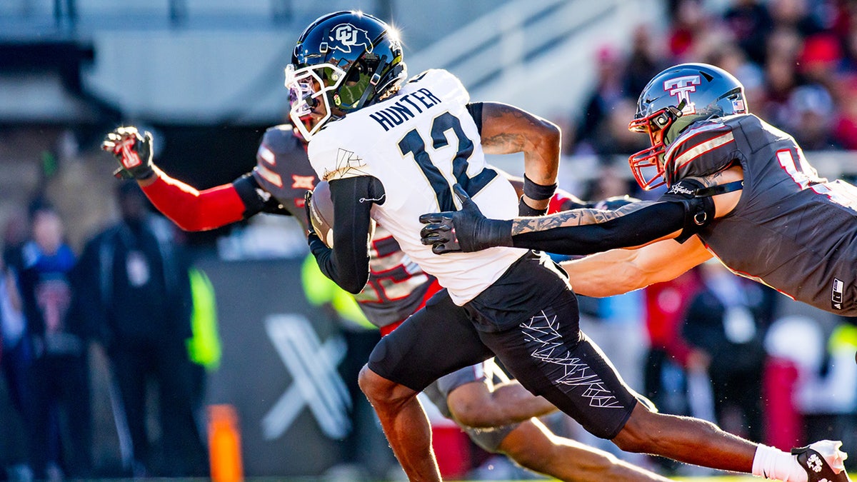 Travis Hunter against Texas Tech