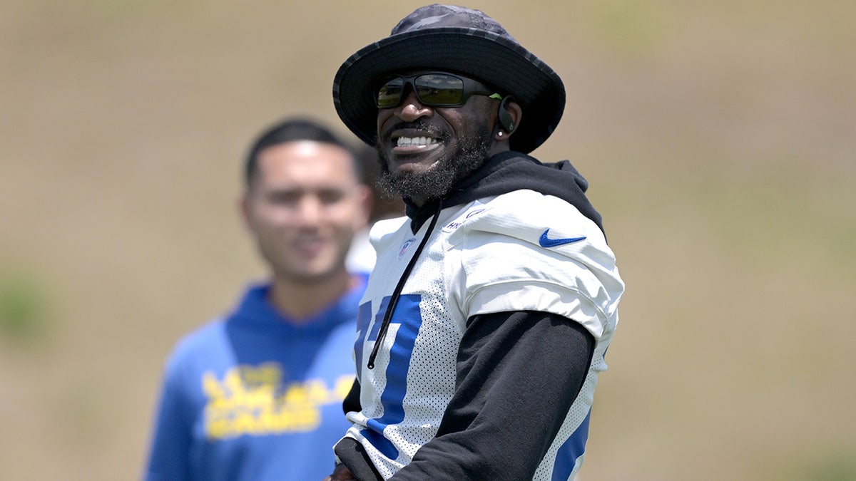 Tre'Davious White smiles on the field