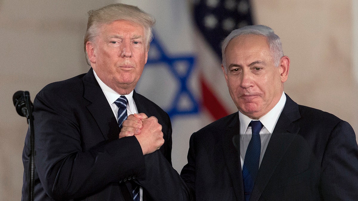 Trump y Netanyahu en Jerusalén