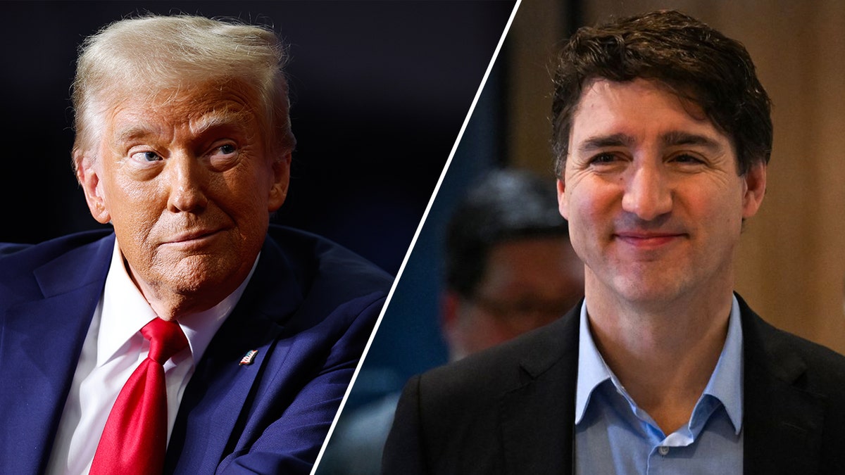 El Presidente electo Trump y el Primer Ministro canadiense Justin Trudeau