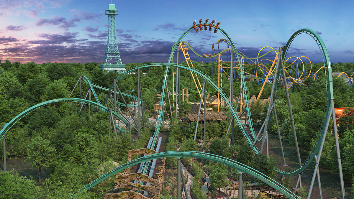 kings dominion roller coaster to open in 2025 in Virginia