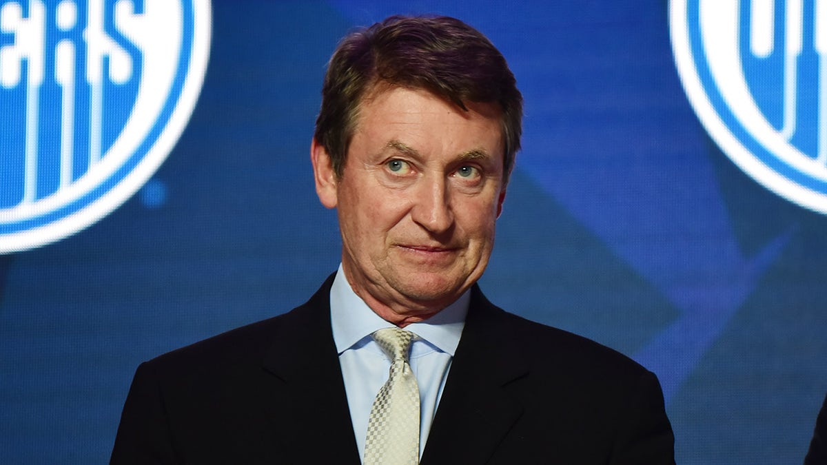 Wayne Gretzky at the draft