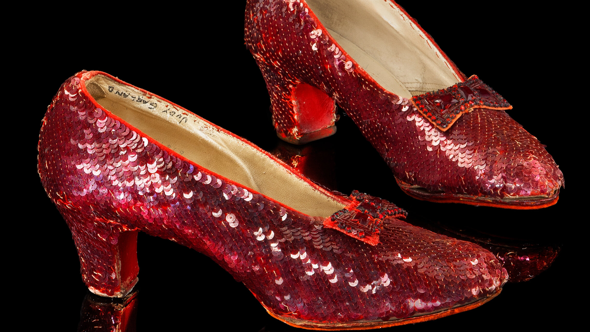 wicked wizard of oz ruby slippers