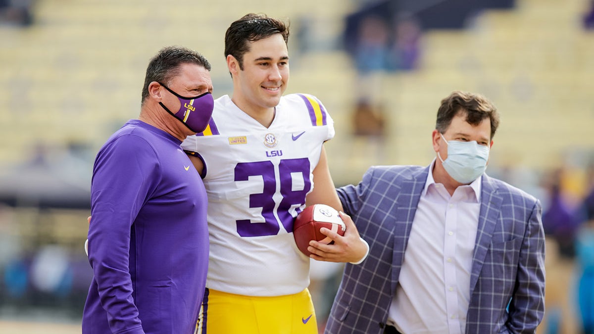 Zach Von Rosenberg and Ed Orgeron