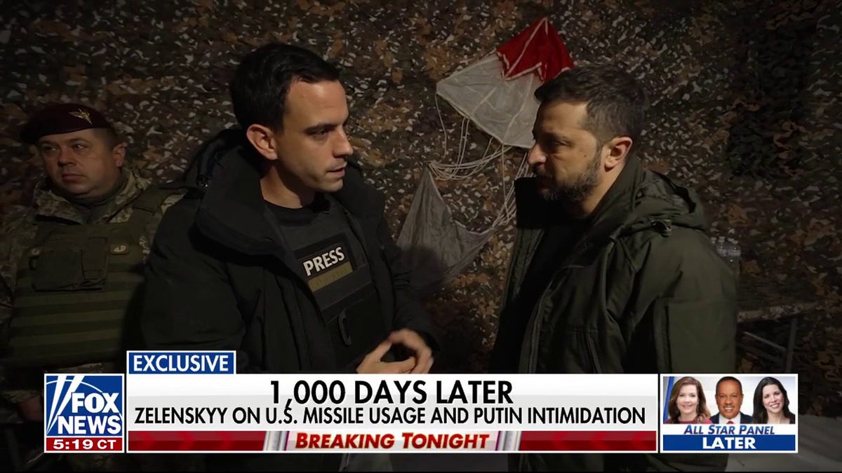 Fox News chief foreign correspondent Trey Yingst spoke to Ukrainian President Volodymyr Zelenskyy