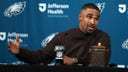 Eagles' Jalen Hurts gives curious answer about clearing concussion protocol in win over Commanders