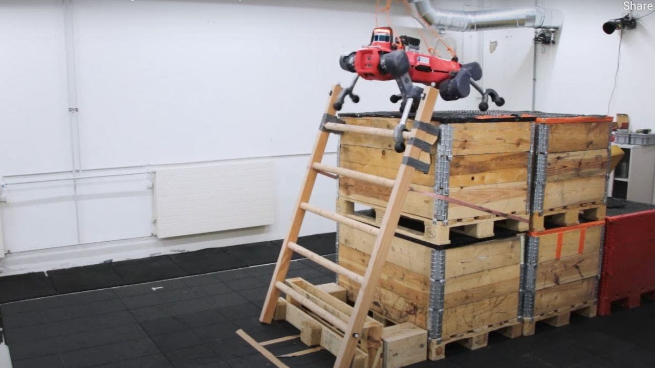 Quadruped robot climbs ladders, creeps us out | Fox News