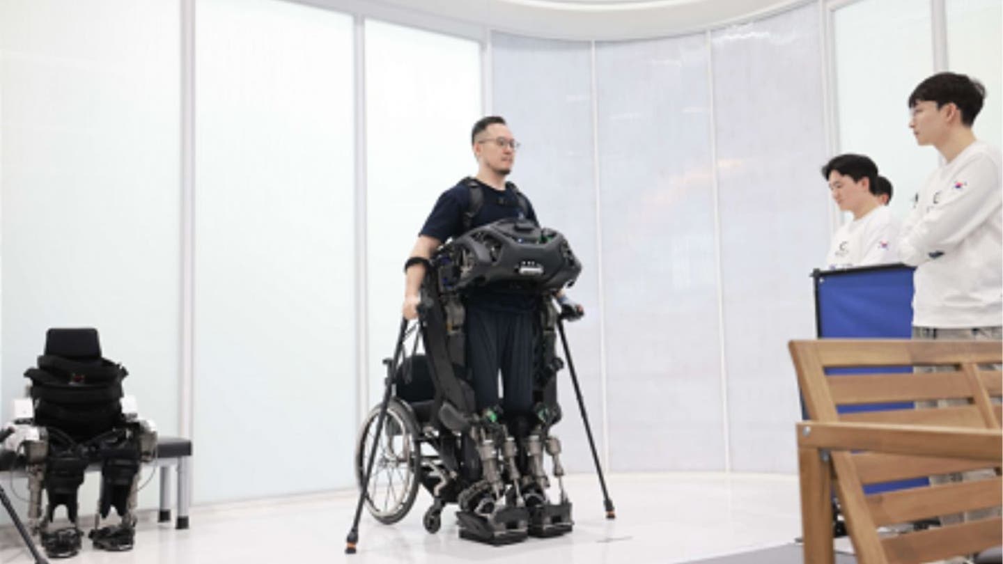 3 exoskeleton helps paralyzed people regain independence