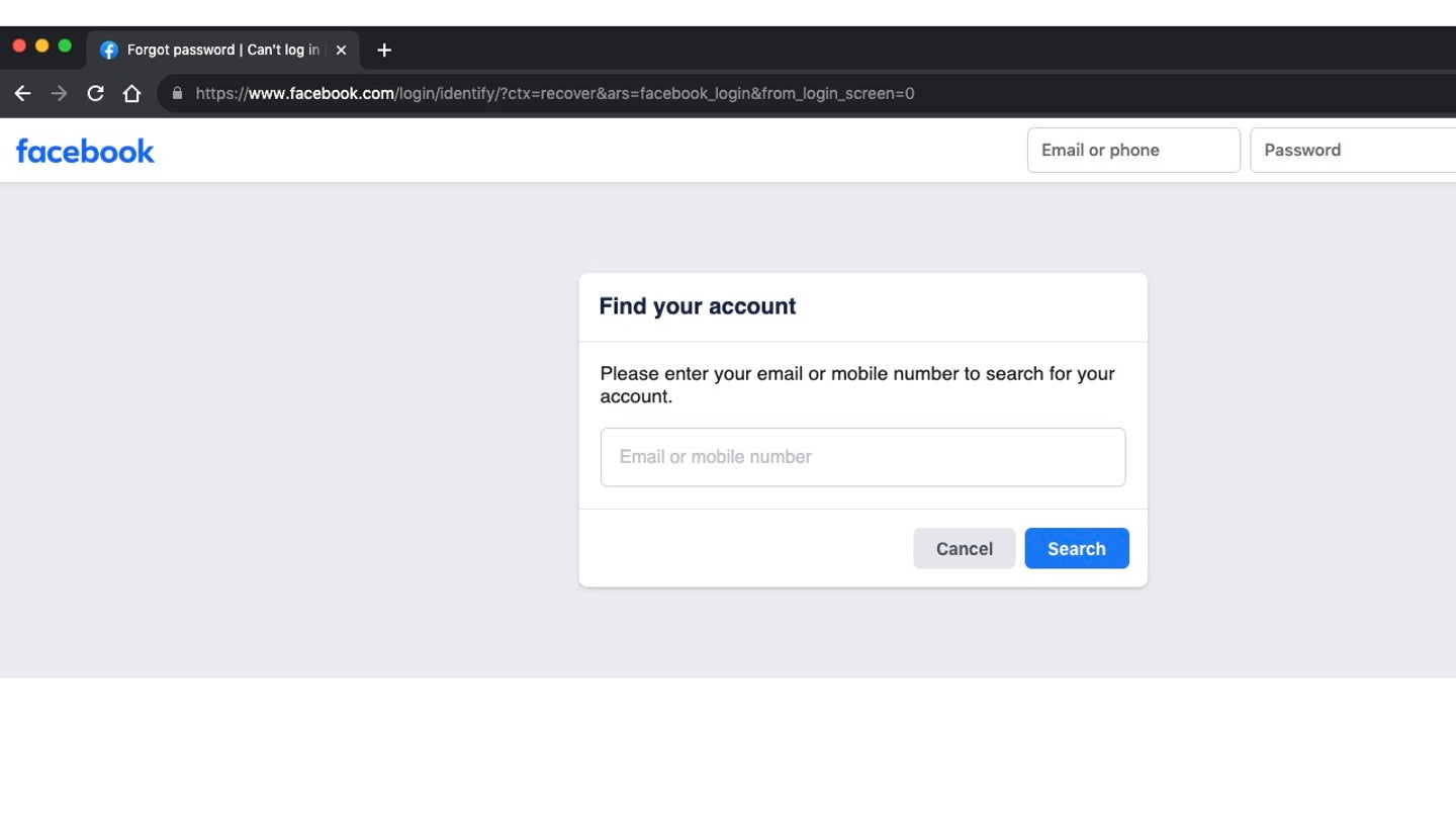 3 lost access heres how to reclaim your facebook account facebookloginpage2