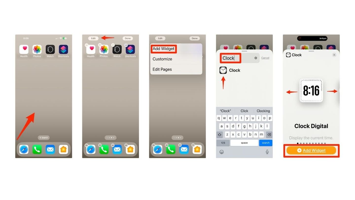 4 customize your home screen by adding widgets on your iphone