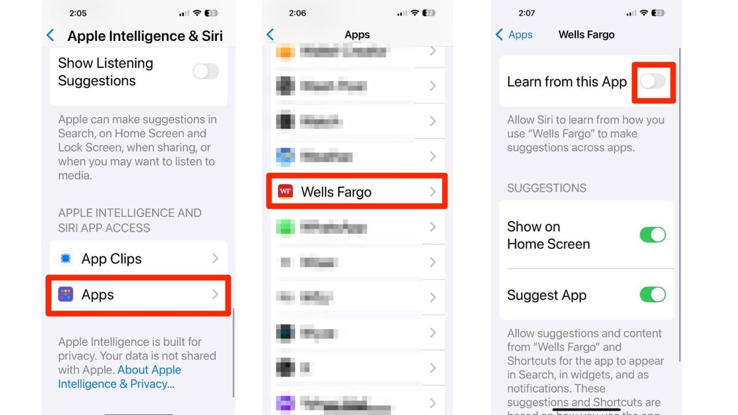 5 must turn off privacy settings on your iphone in ios 18.1 ai