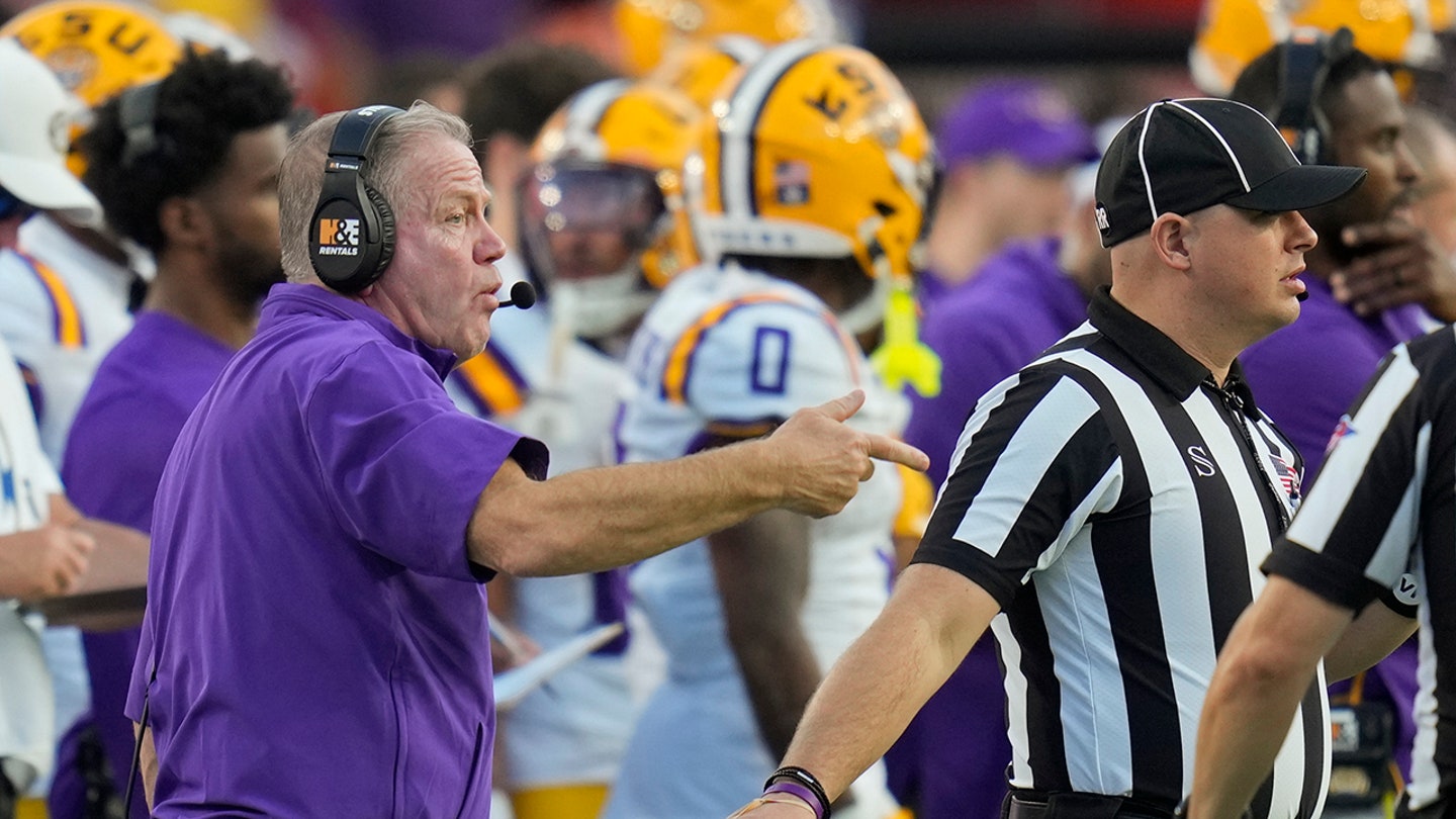 LSU Coach Brian Kelly's Outbursts on Sideline Raise Questions about Team's Culture