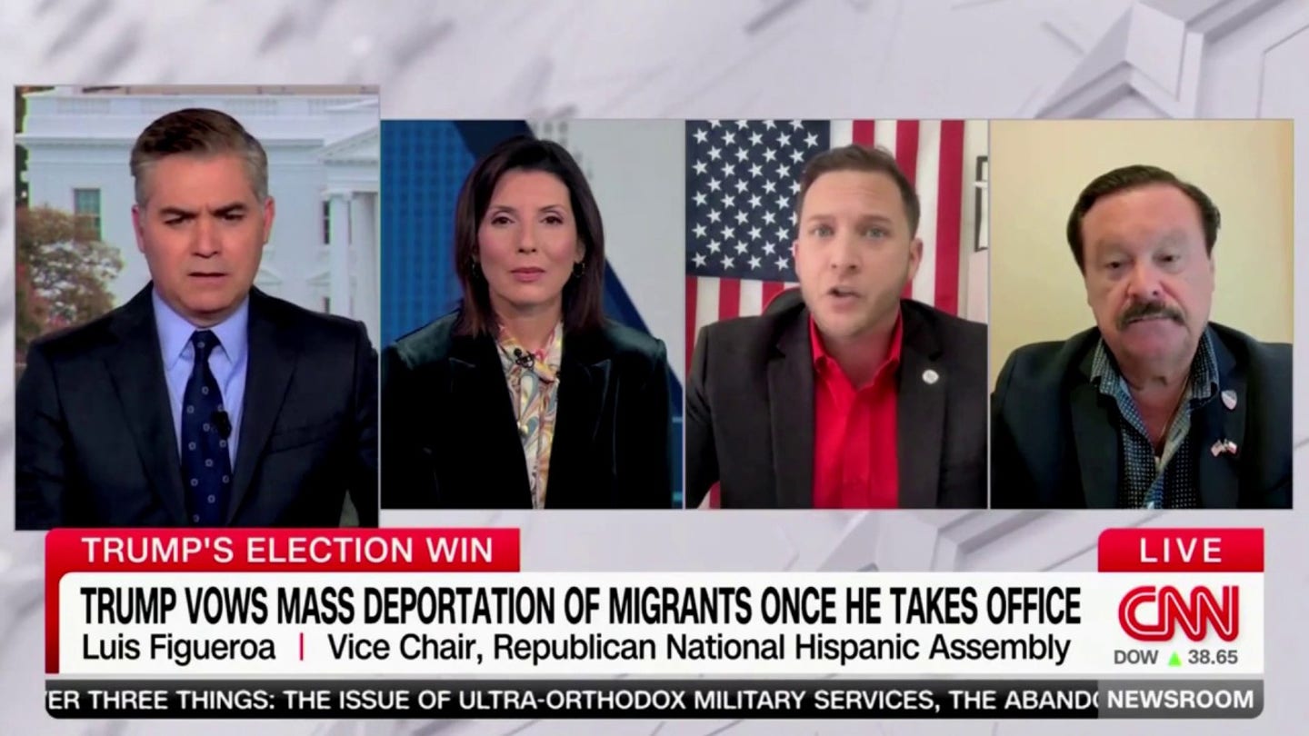 CNN's Acosta Scolds Latino Trump Voters for 'Voting Against Their Own Interests'