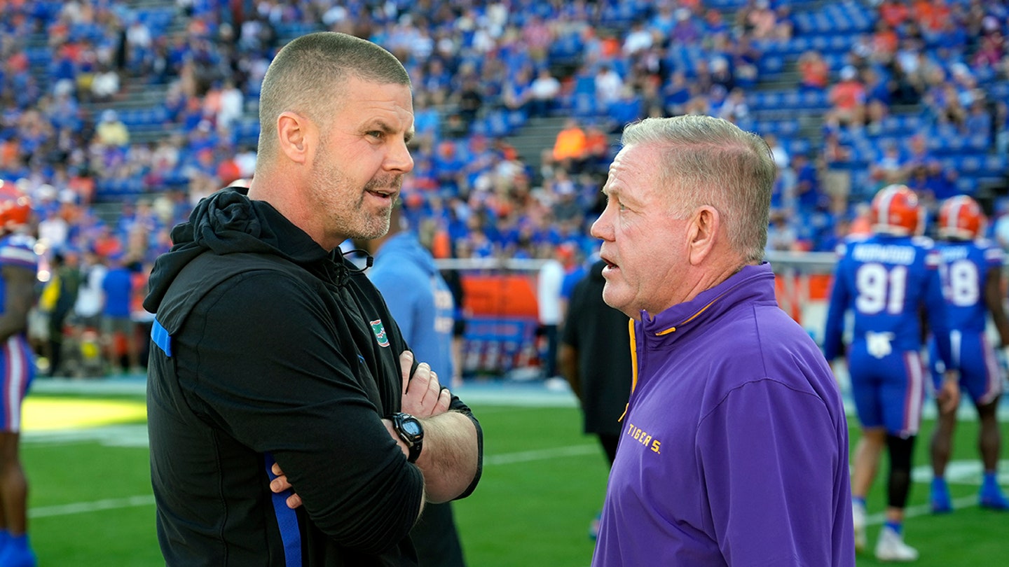 LSU Coach Brian Kelly's Outbursts on Sideline Raise Questions about Team's Culture