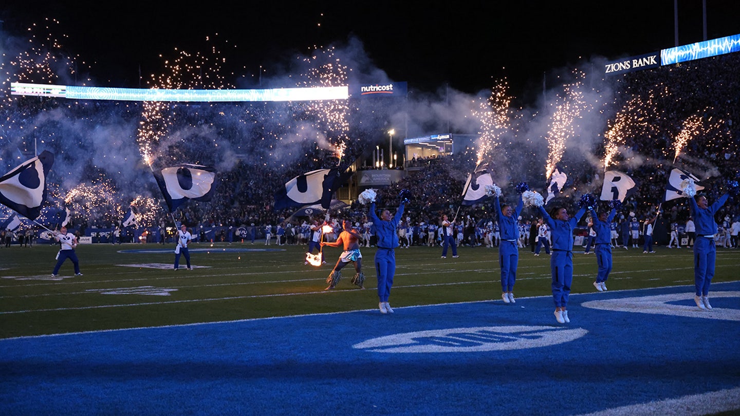 BYU Cheerleading Coach Struck by Water Bottle, Utah Man Arrested