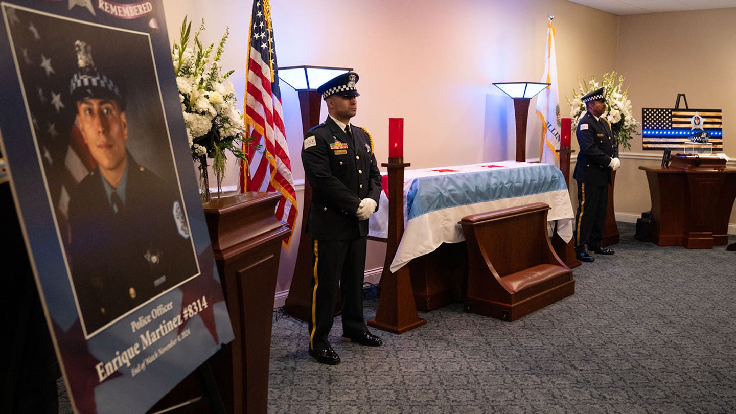 Chicago Police Officer Enrique Martinez's Funeral: City Mayor Honors Sacrifice, Respects Family's Wishes