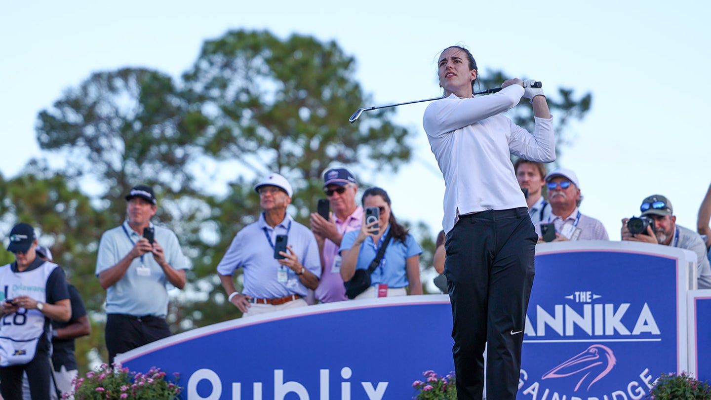 WNBA Phenom Caitlin Clark's Ignored LPGA Message Leads to Surprising Reunion