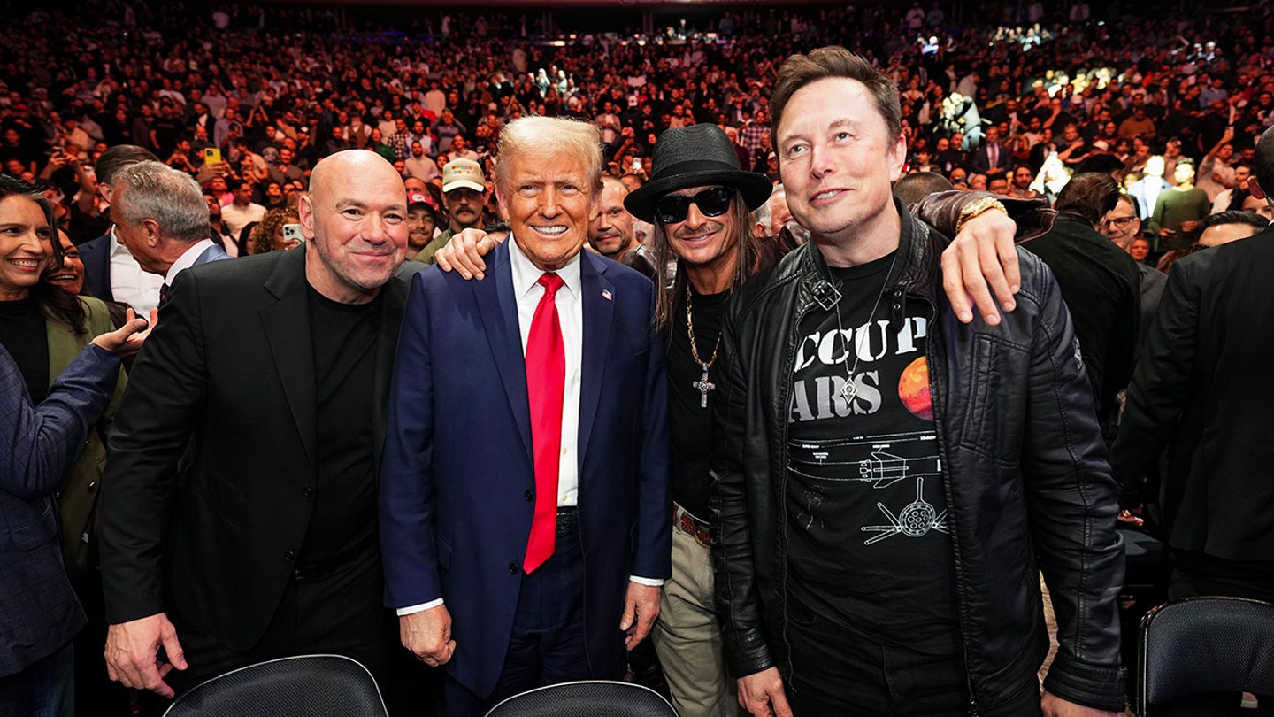 Trump Triumphantly Returns to Madison Square Garden for UFC Fight Night