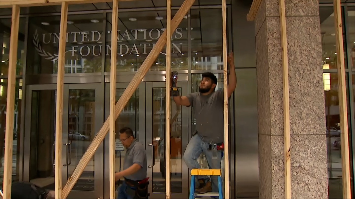 Washington, D.C. Businesses Brace for Post-Election Unrest with Boarded-Up Windows