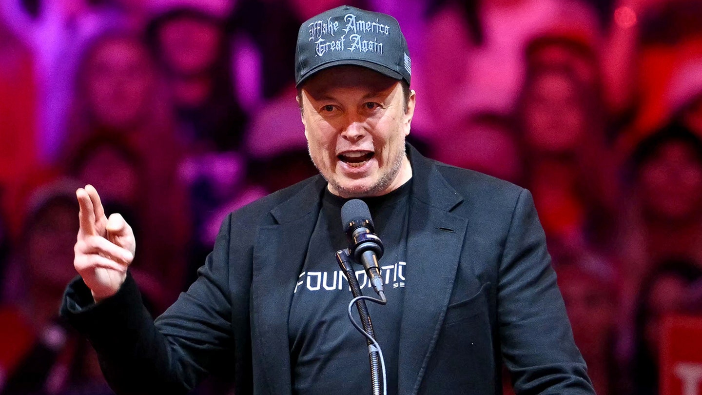 elon musk maga hat