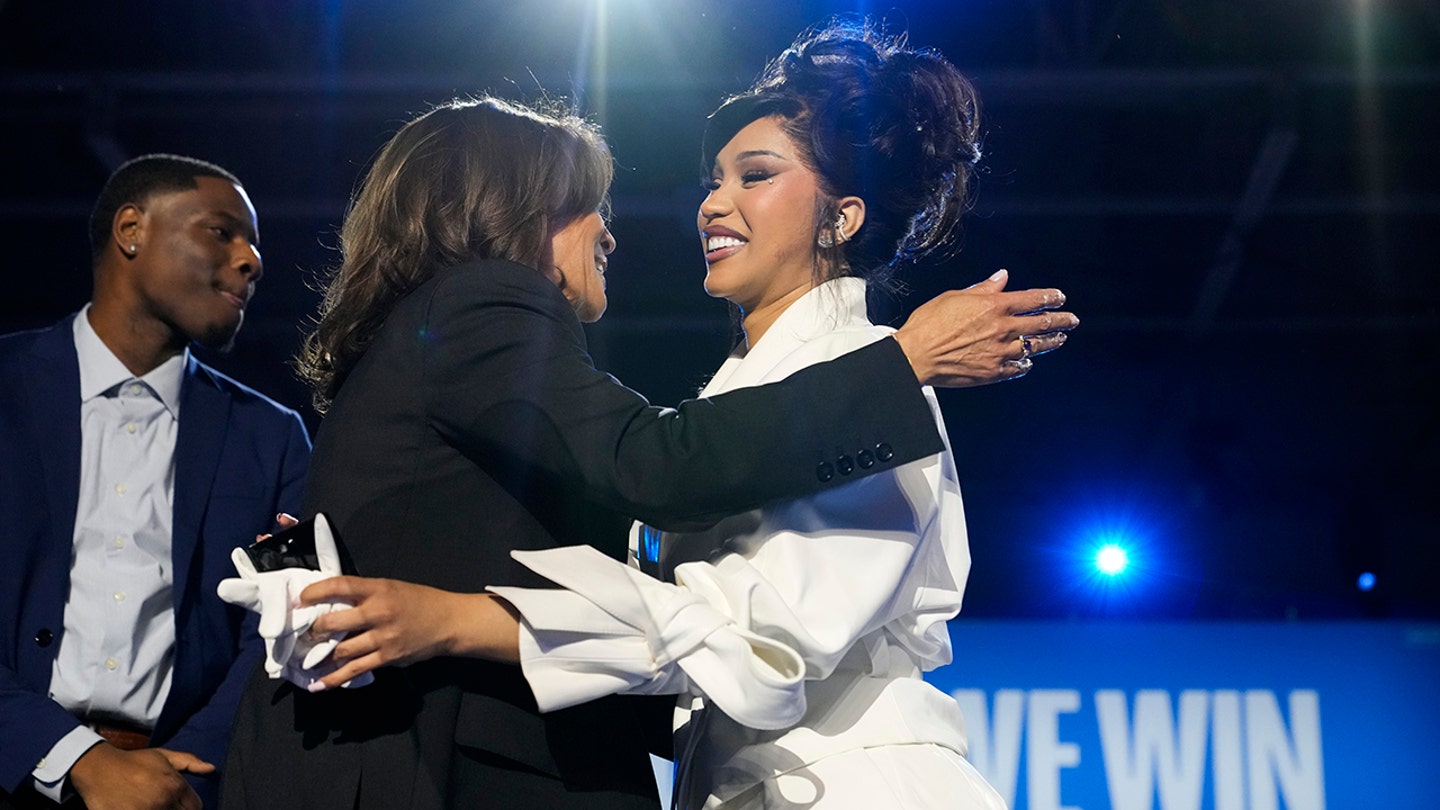 Cardi B suffers teleprompter glitch during Harris rally in Wisconsin