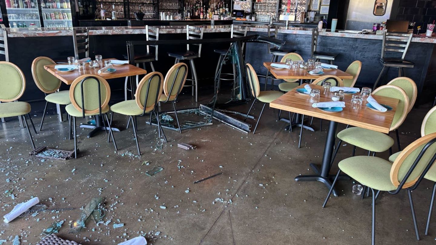 Drive-Thru Disaster: Car Crashes into Georgia Restaurant During Brunch